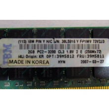 IBM 39M5811 39M5812 2Gb (2048Mb) DDR2 ECC Reg memory (Вологда)