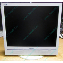 Б/У монитор 17" Philips 170B с колонками и USB-хабом в Вологде, белый (Вологда)