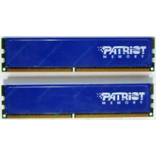 Память 1Gb (2x512Mb) DDR2 Patriot PSD251253381H pc4200 533MHz (Вологда)