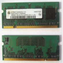 Модуль памяти для ноутбуков 256MB DDR2 SODIMM PC3200 (Вологда)