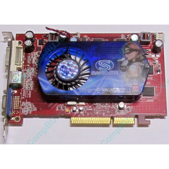 Б/У видеокарта 512Mb DDR2 ATI Radeon HD2600 PRO AGP Sapphire (Вологда)