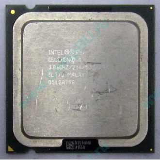 Процессор Intel Celeron D 345J (3.06GHz /256kb /533MHz) SL7TQ s.775 (Вологда)
