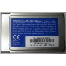 Сетевая карта 3COM Etherlink III 3C589D-TP (PCMCIA) без LAN кабеля (без хвоста) - Вологда